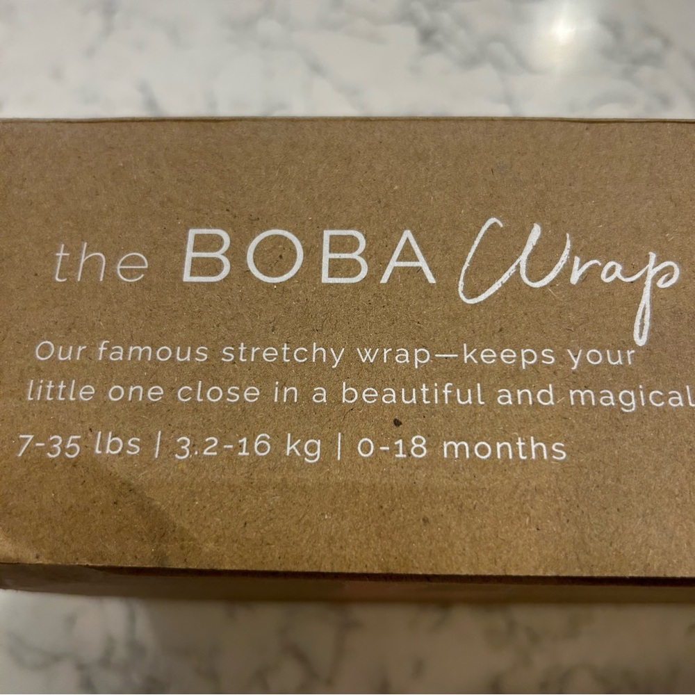 NWOT Boba Wrap Gray 7-35lbs - Picture 5 of 7